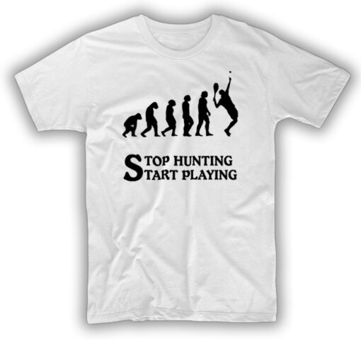 Tasarım t-shirt tüm tenis severlere özel Darwin tasarım
