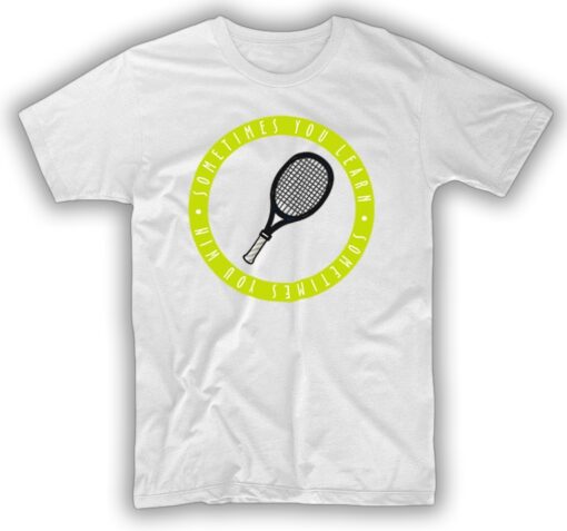 T-shirt özel tasarım tenis severlere özel