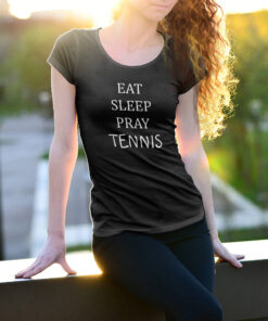 T-shirt özel tasarım tenis severlere özel