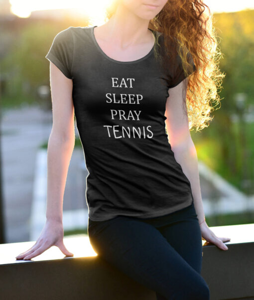 T-shirt özel tasarım tenis severlere özel