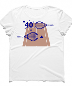40-0 dan kazanırım dersen tasarım tshirtler tennis istanbul mağazasında