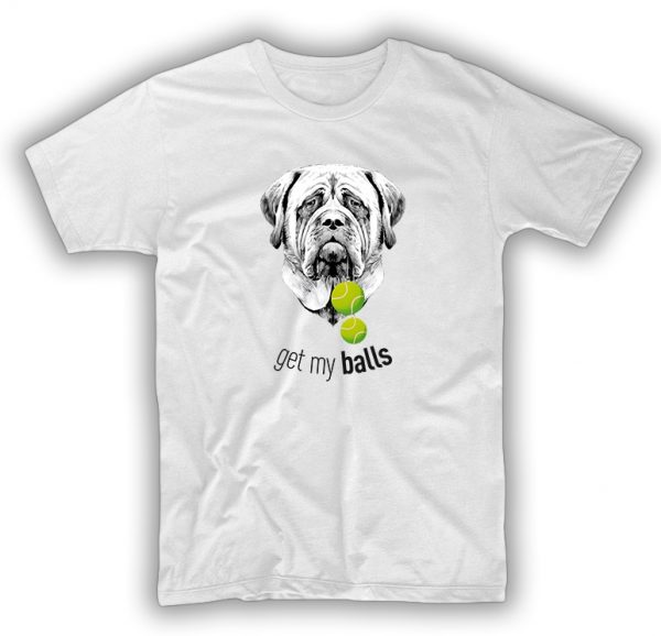 Köpekli özel tasarım sporculara özel erkek beyaz tshirt