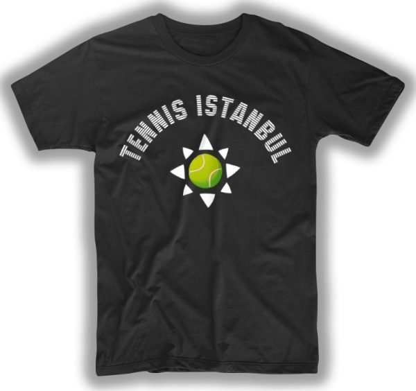 Tennis Istanbul'un özel tasarım tshirtü mağazamızda