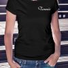Tennis Istanbul mağaza kadın siyah T-shirt