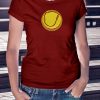 Bordo Renk Tenis T-shirt Tennis Istanbul mağazasında