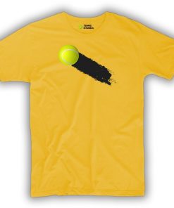 Sarı renk tenis t-shirt, tennis istanbul mağazasında