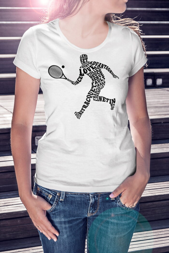 tenis-t-shirt-beyaz